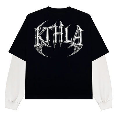 liquid metal skull long sleeve