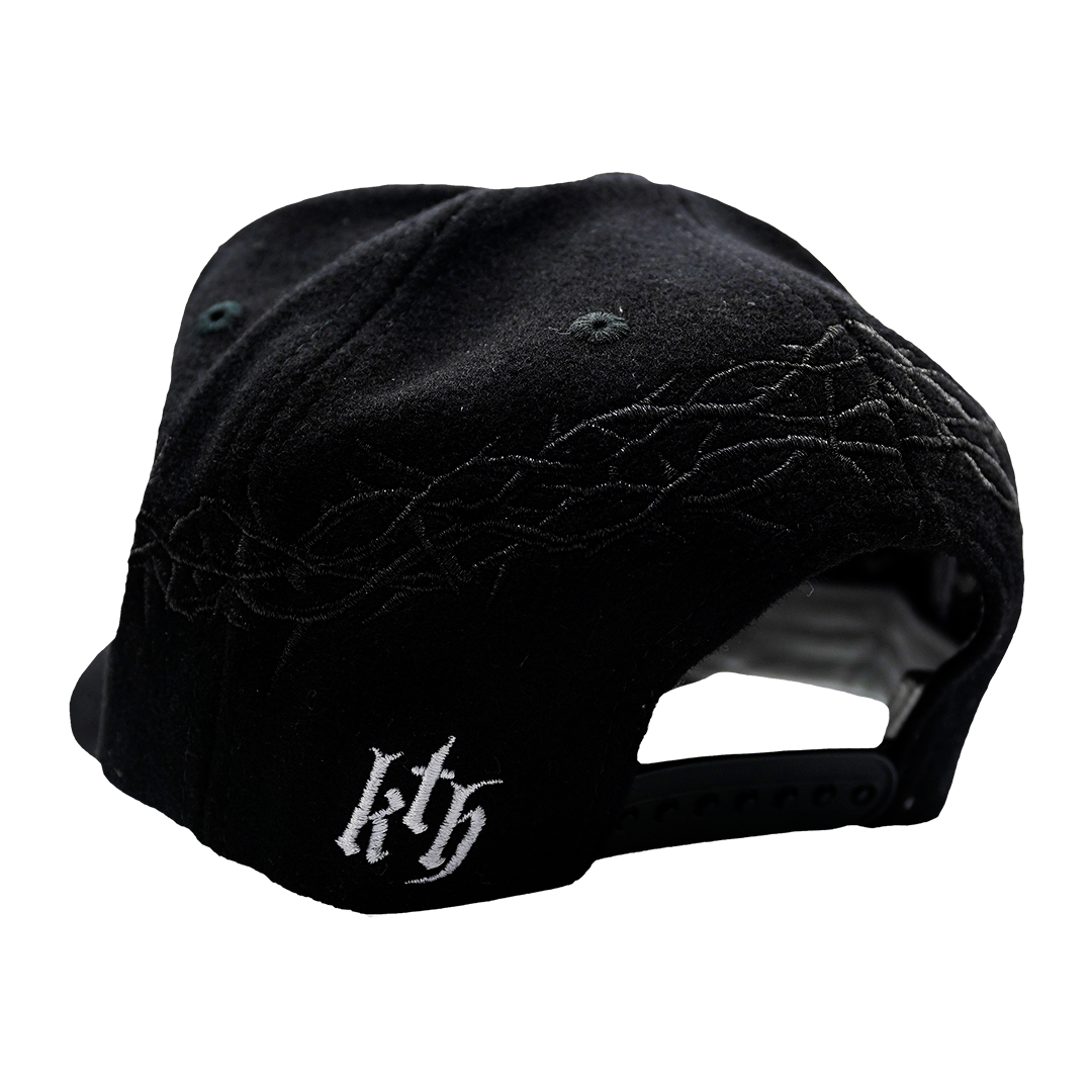 sacred met$ blk tonal wool thorn